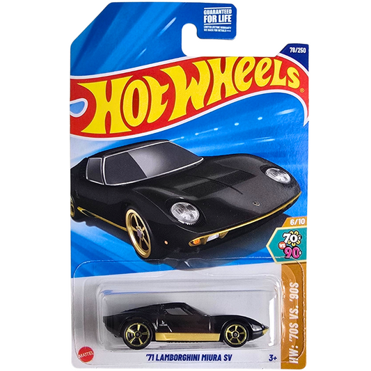 Hot Wheels - '71 Lamborghini Miura SV