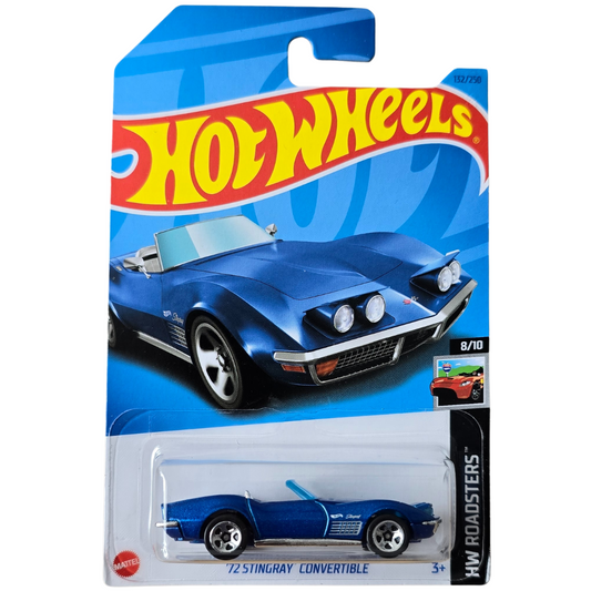 Hot Wheels - '72 Corvette Stingray Convertible
