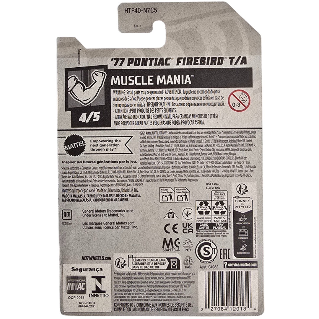 Hot Wheels - '77 Pontiac Firebird T/A (Super Treasure Hunt - STH)