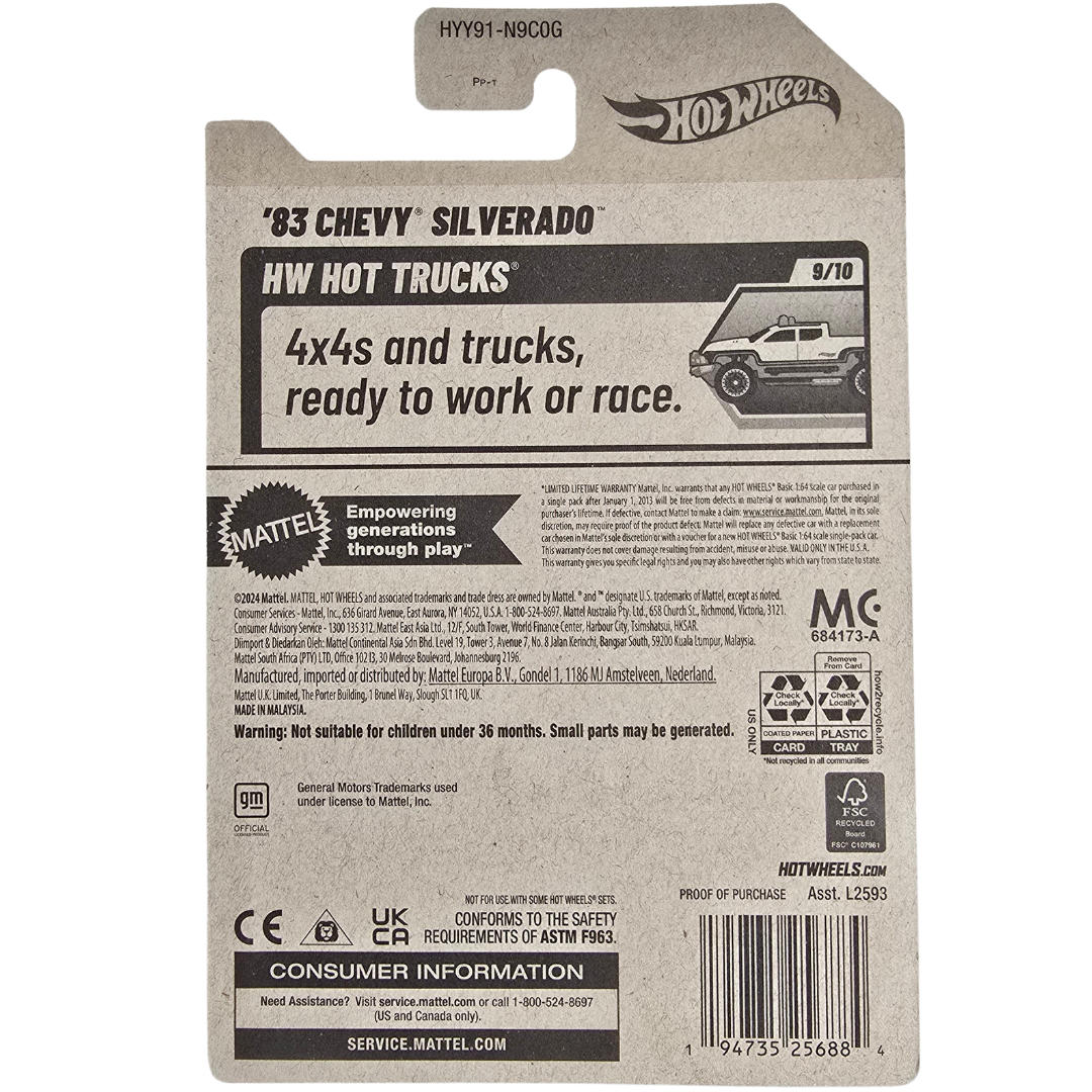 Hot Wheels - '83 Chevy Silverado