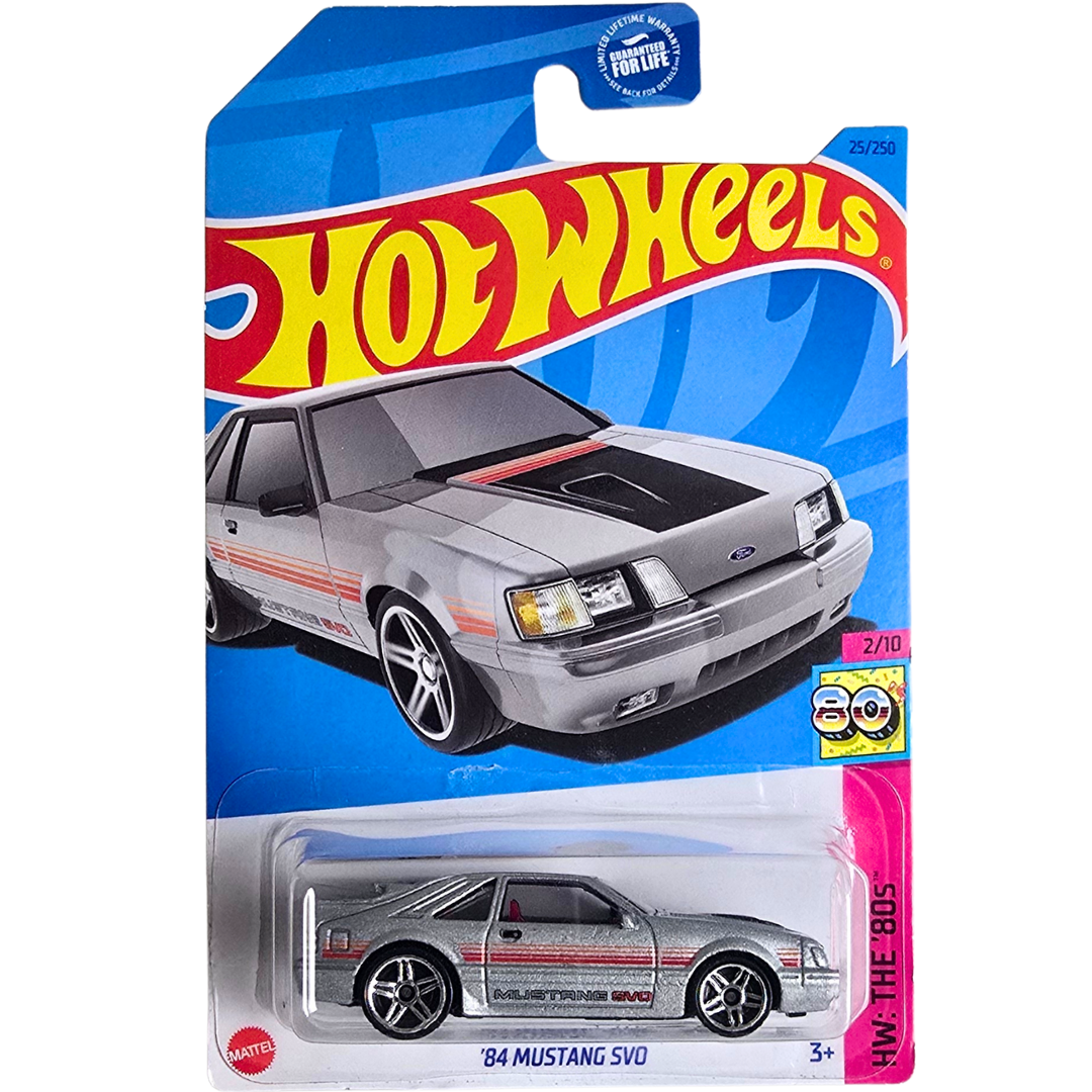 HOT WHEELS - '84 Ford Mustang SVO 2024 Rosso - SCIOLTO COME NUOVO DI