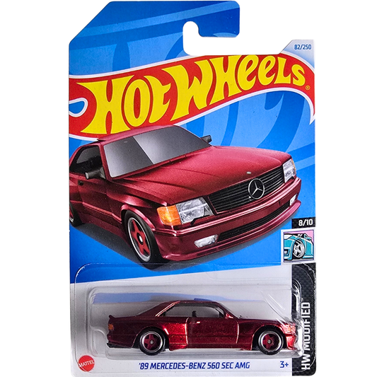 Hot Wheels - '89 Mercedes-Benz 560 SEC AMG (Super Treasure Hunt - STH)