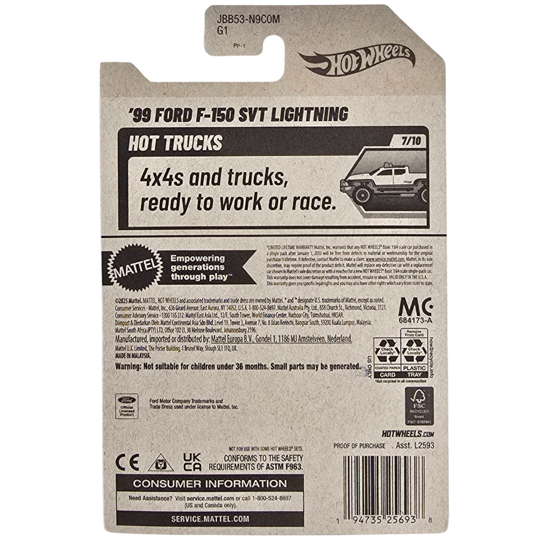 Hot Wheels - '99 Ford F-150 SVT Lightning