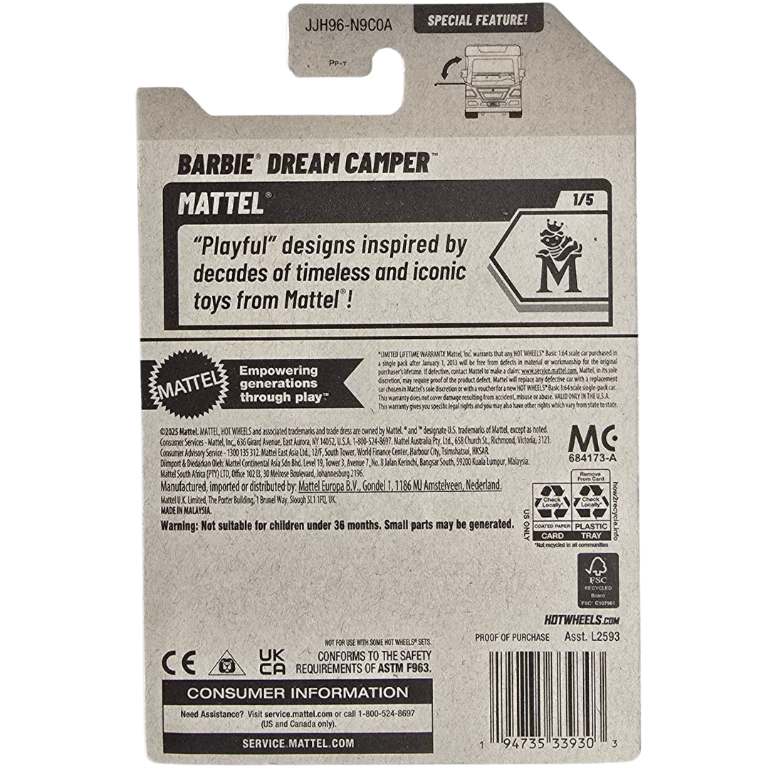 Hot Wheels - Barbie Dream Camper