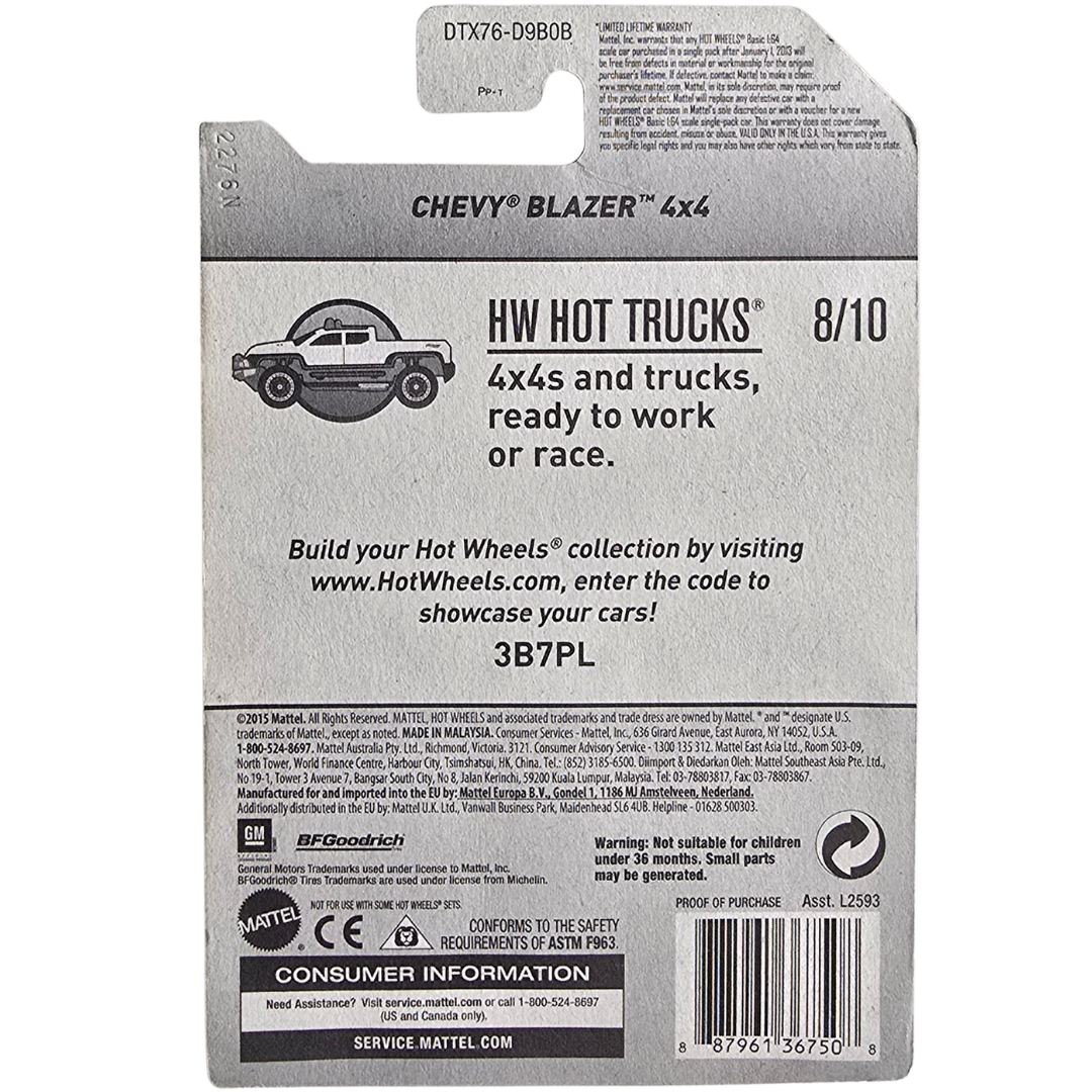 Hot Wheels - Chevy Blazer 4x4