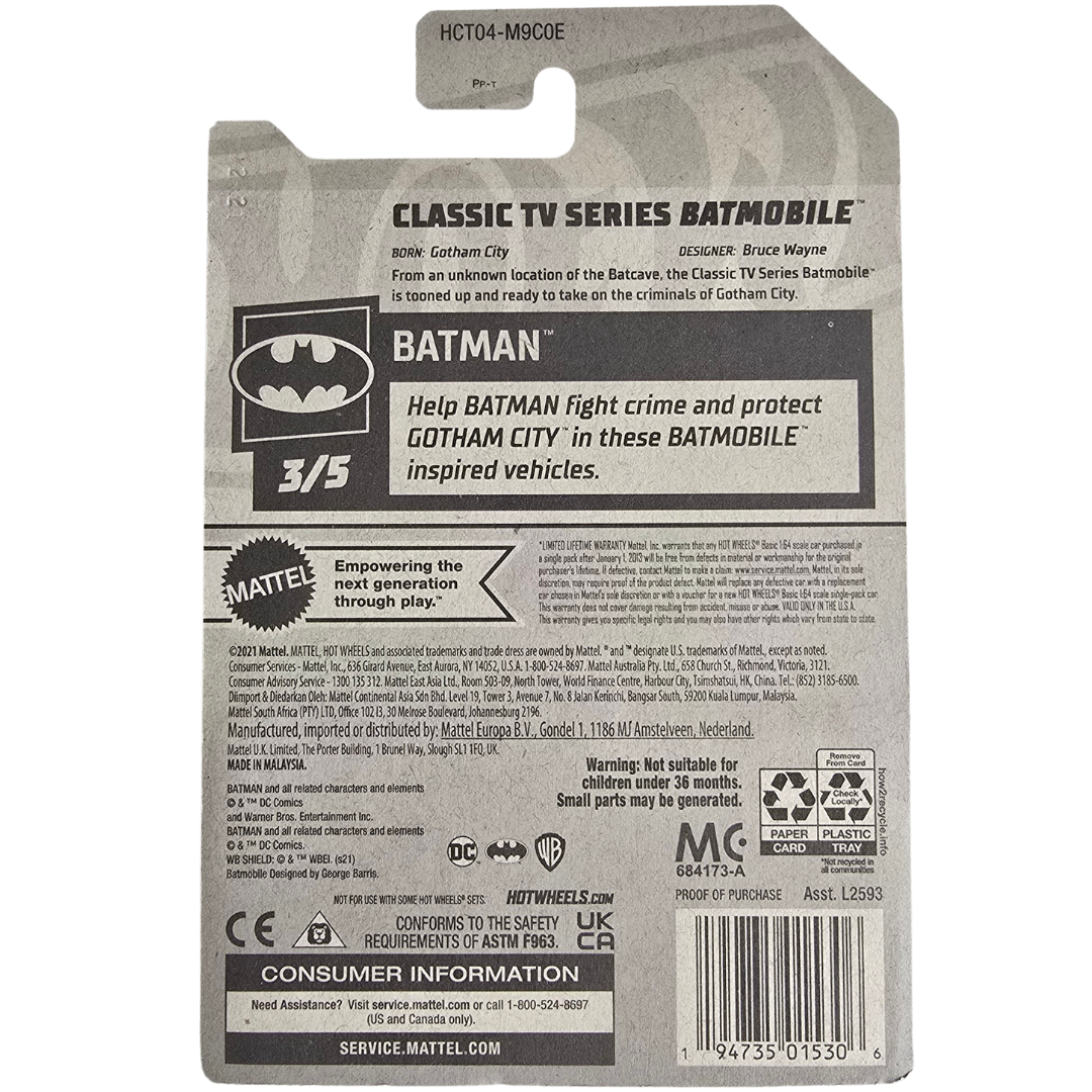 Hot Wheels - Classic TV Series Batmobile