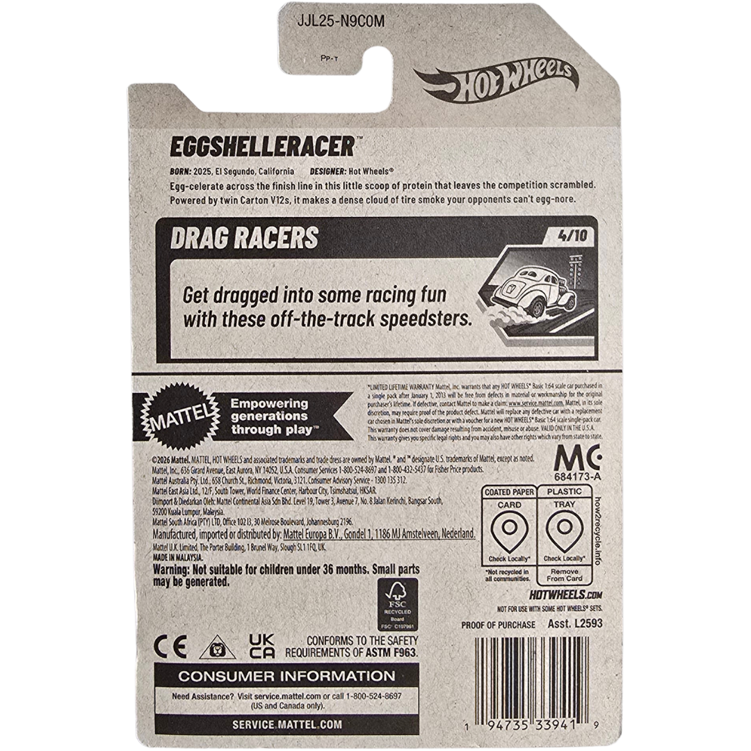 Hot Wheels - Eggshelleracer