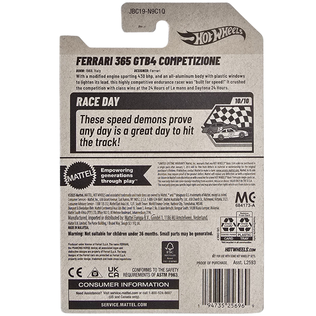 Hot Wheels - Ferrari 365 GTB4 Competizione