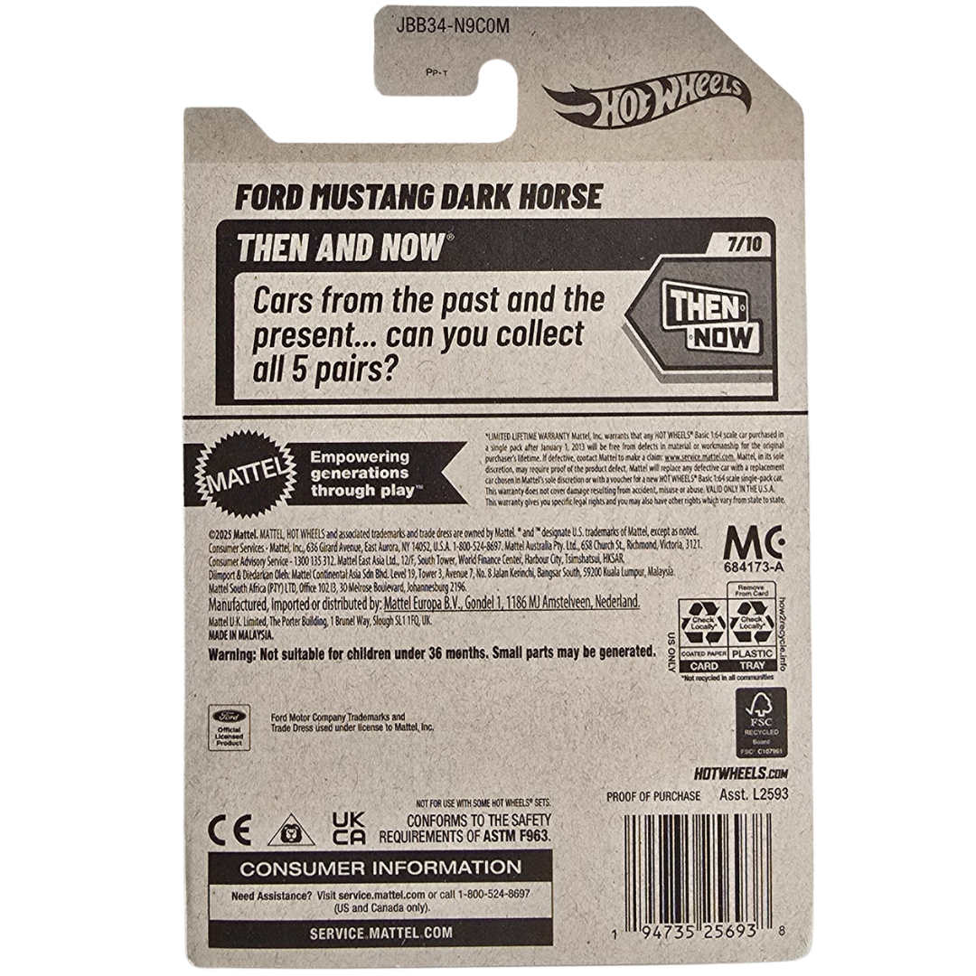 Hot Wheels - Ford Mustang Dark Horse