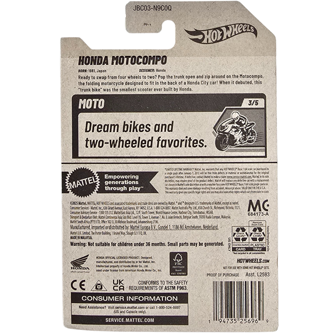 Hot Wheels - Honda Motocompo