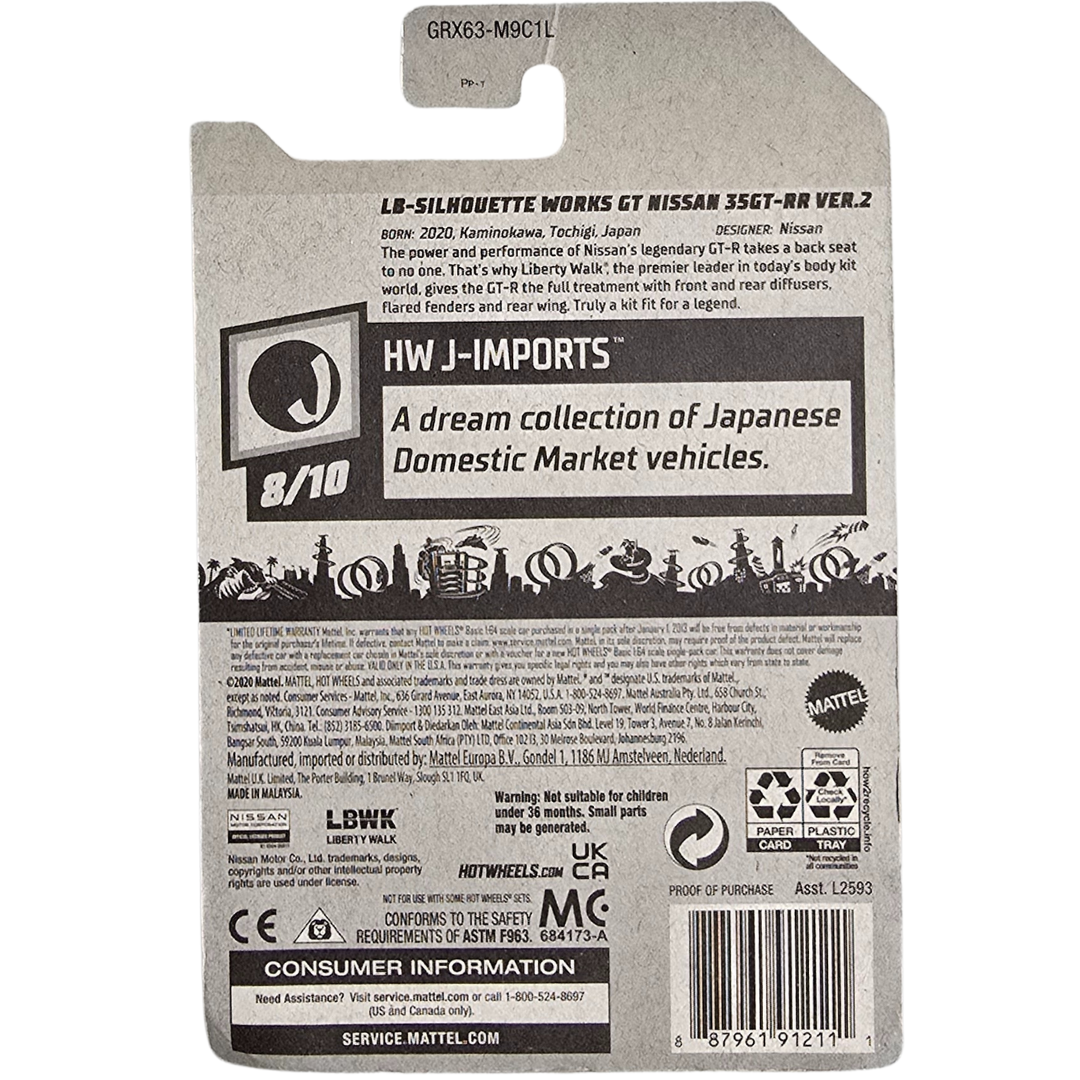 Hot Wheels - LB-Silhouette Works GT Nissan 35GT-RR Ver.2