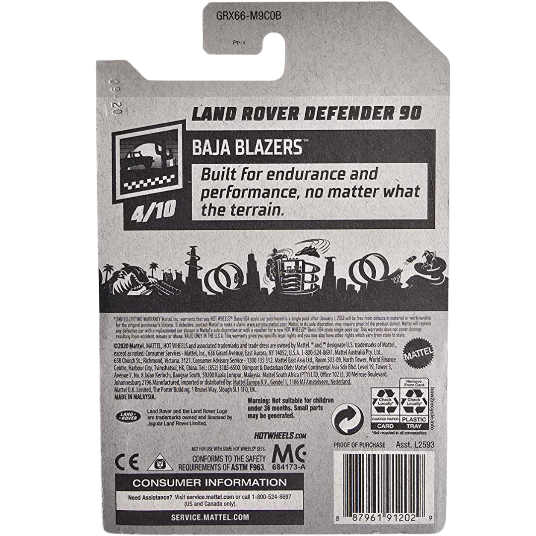Hot Wheels - Land Rover Defender 90