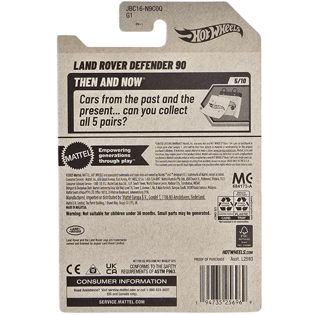 Hot Wheels - Land Rover Defender 90