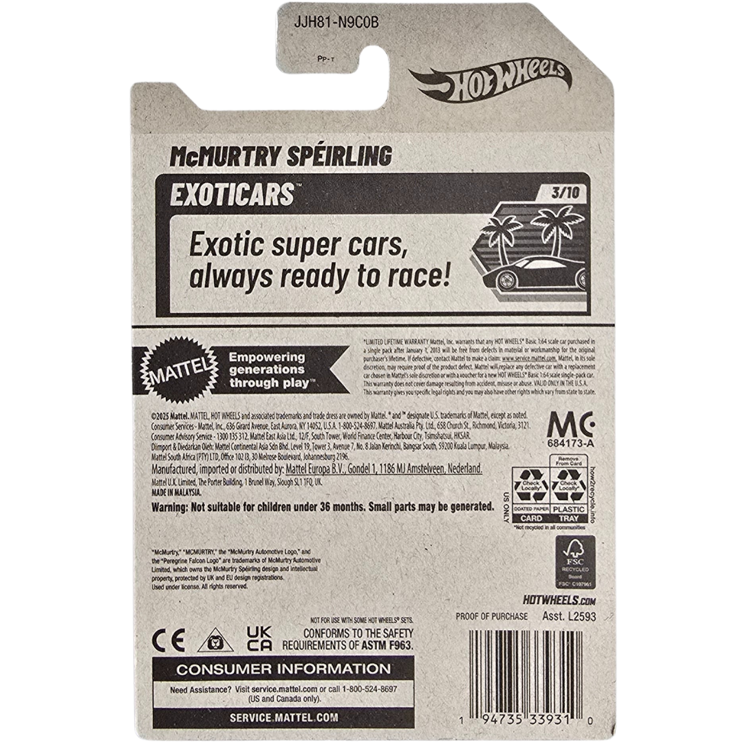 Hot Wheels - McMurtry Spéirling