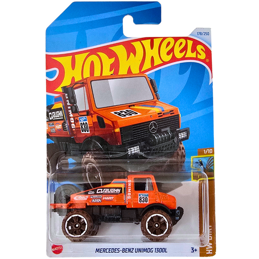 Hot Wheels - Mercedes-Benz Unimog 1300L