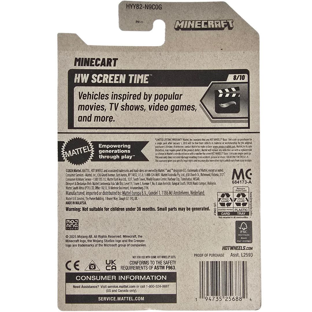 Hot Wheels - Minecart