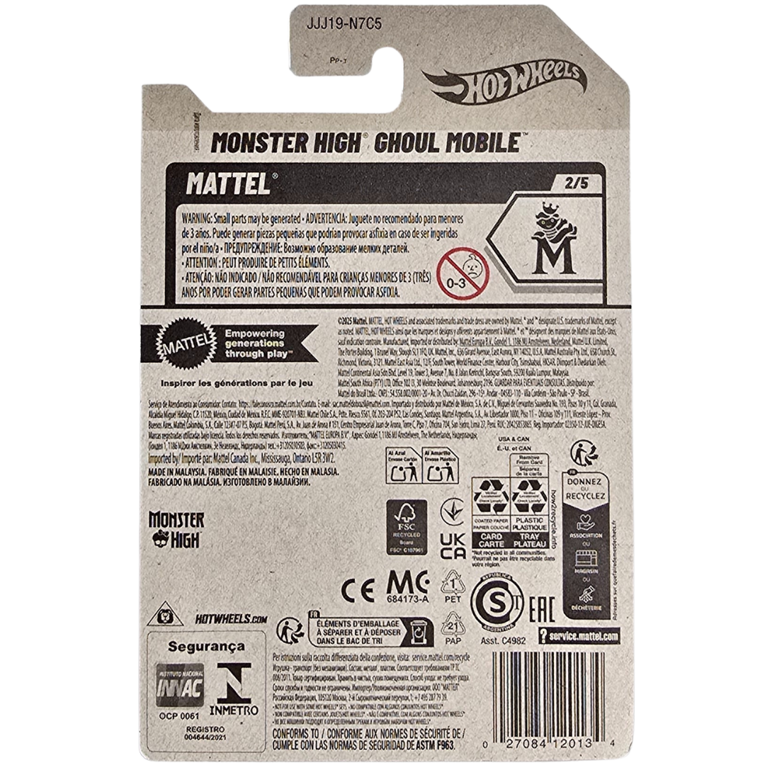 Hot Wheels - Monster High Ghoul Mobile