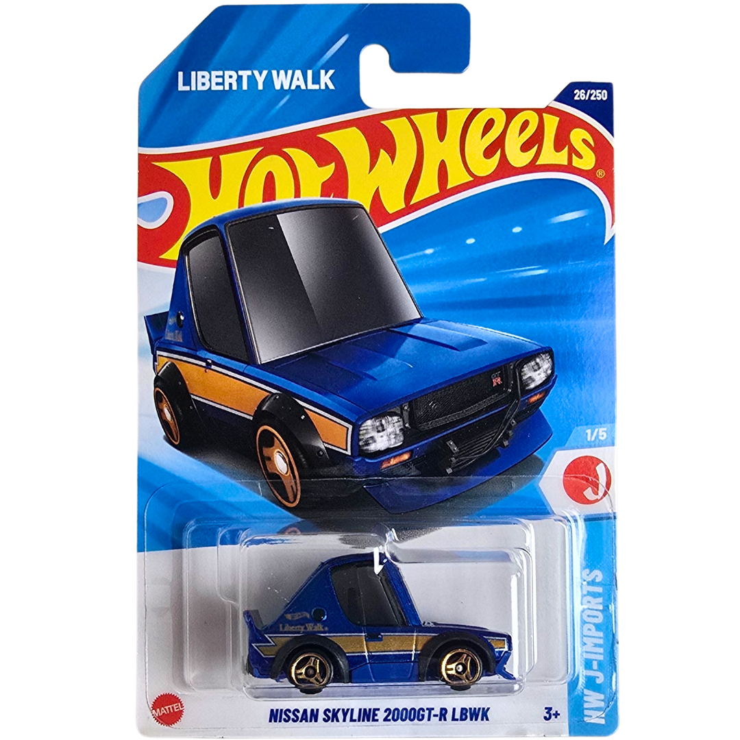 Hot Wheels - Nissan Skyline 2000GT-R LBWK (Tooned) – Speed Castings ...