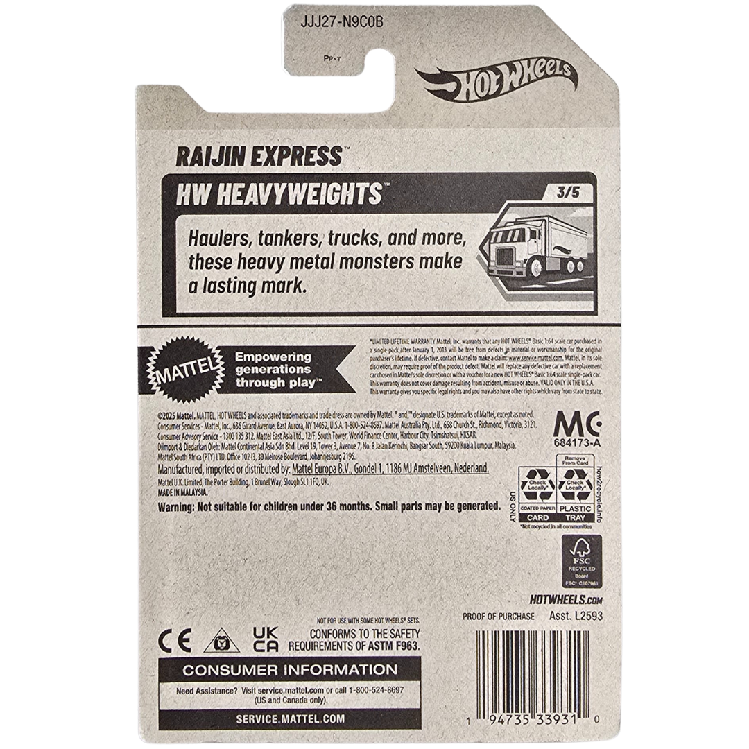 Hot Wheels - Raijin Express