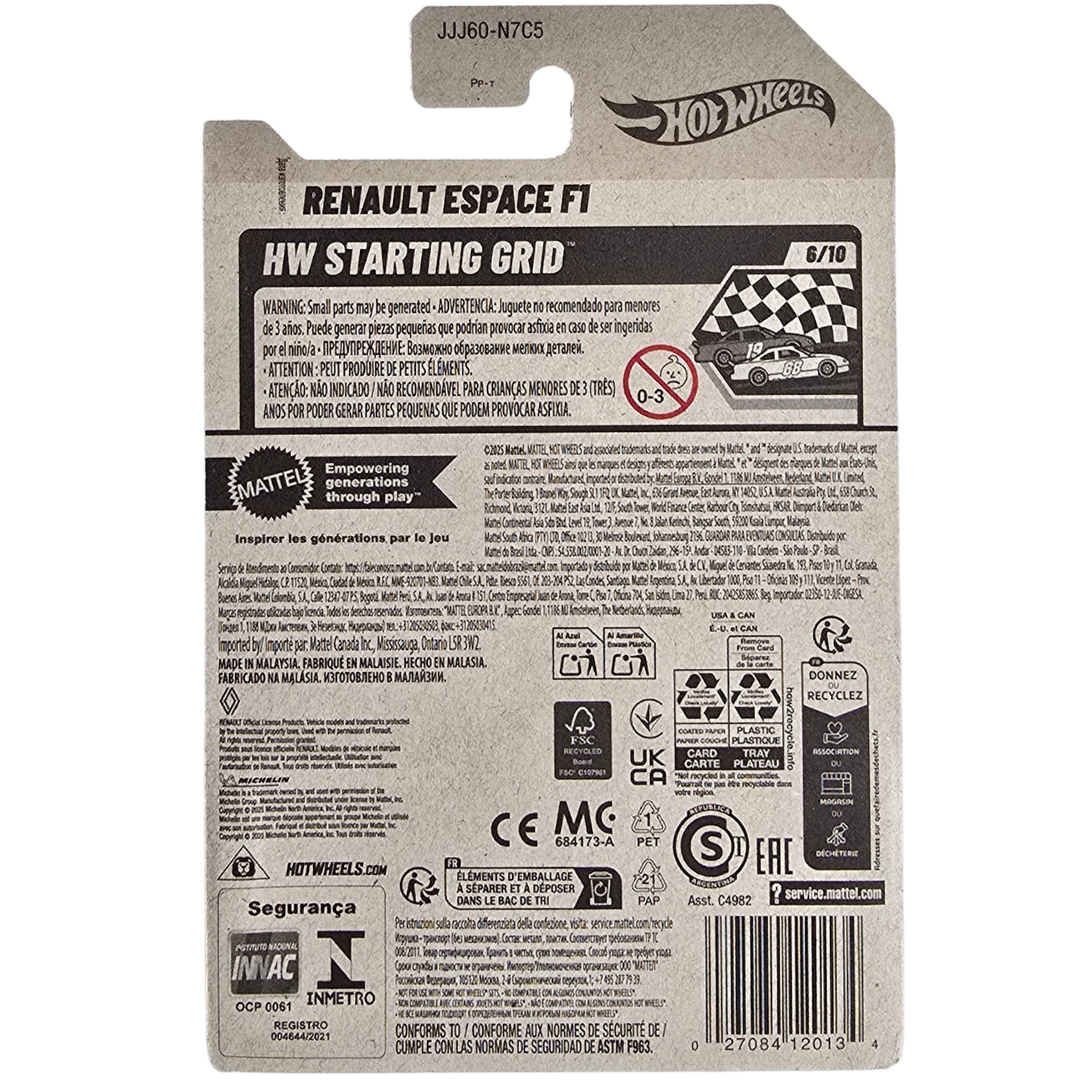 Hot Wheels - Renault Espace F1