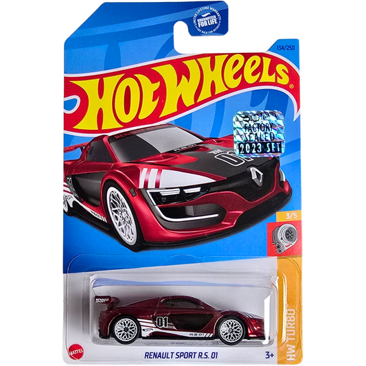 Hot Wheels - Renault Sport R.S. 01 (Super Treasure Hunt - STH) (Factory Sealed Sticker)