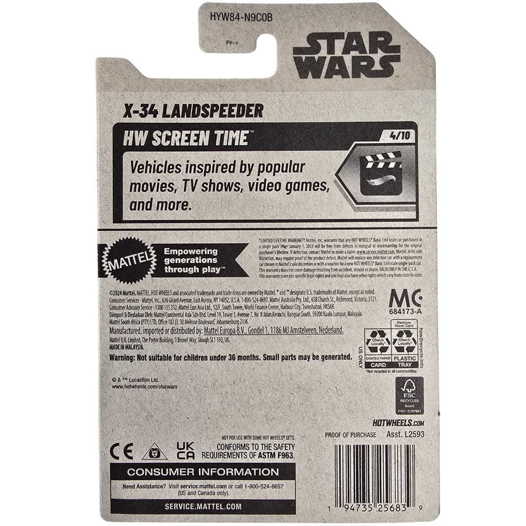 Hot Wheels - X-34 Landspeeder (Star Wars)