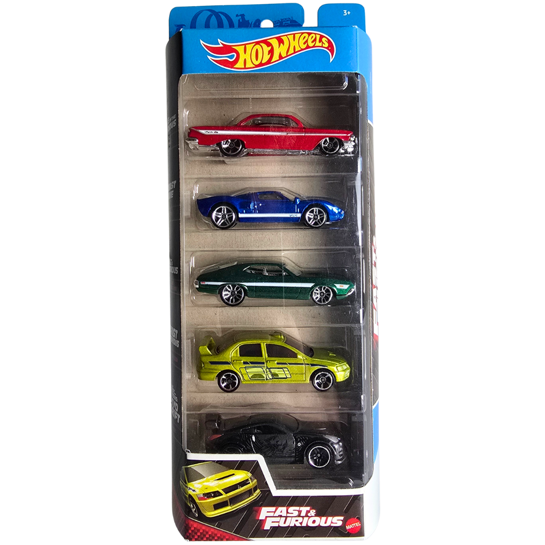 Hot Wheels 5 Pack - Fast & Furious