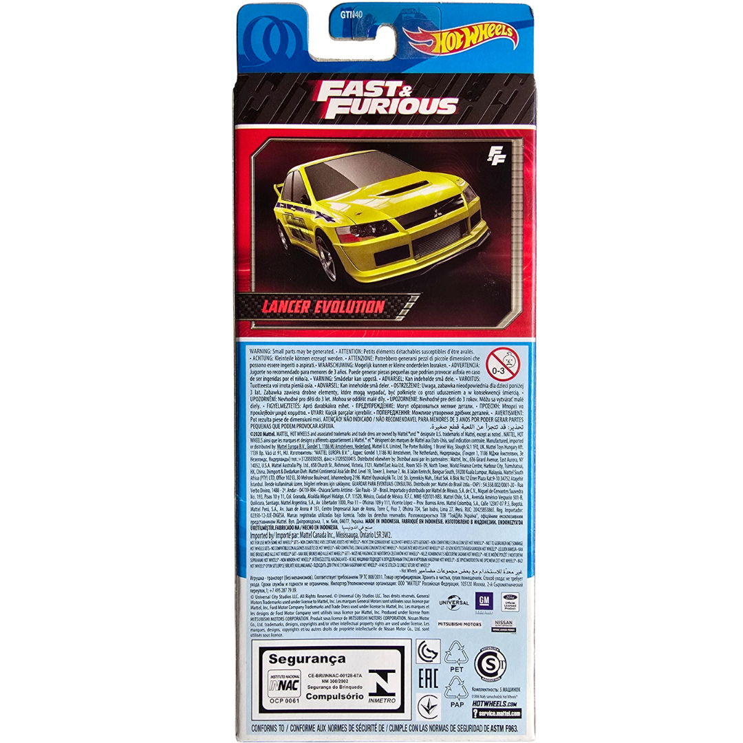 Hot Wheels 5 Pack - Fast & Furious