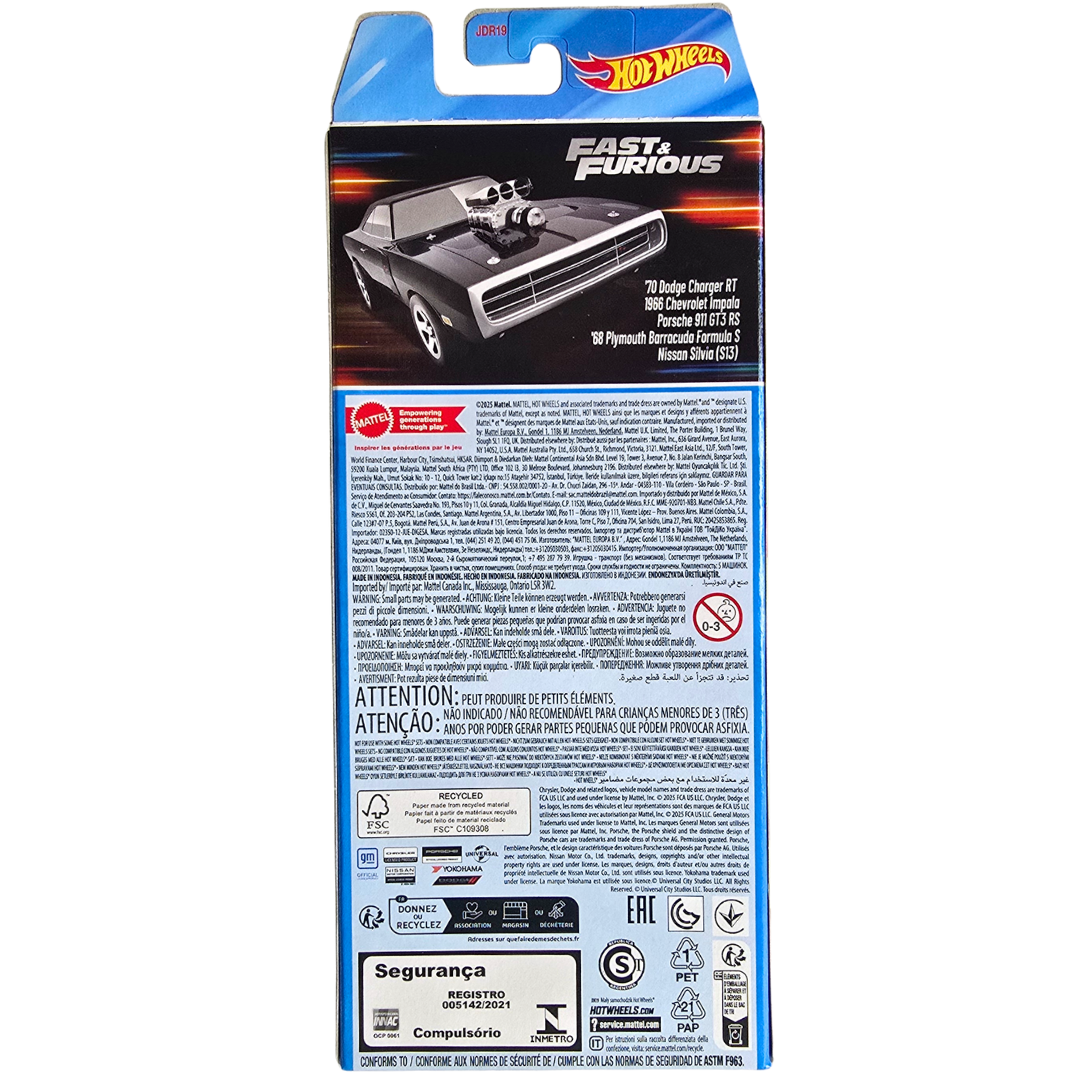 Hot Wheels 5 Pack - Fast & Furious