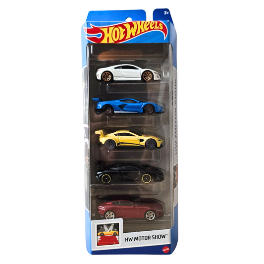 Hot Wheels 5 Pack - HW Motor Show