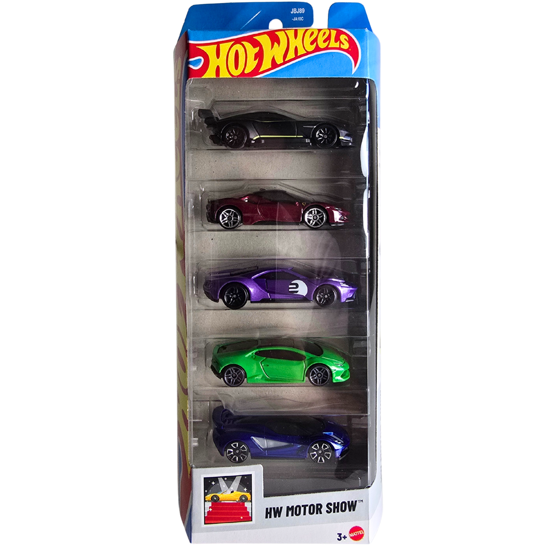 Hot Wheels 5 Pack - HW Motor Show