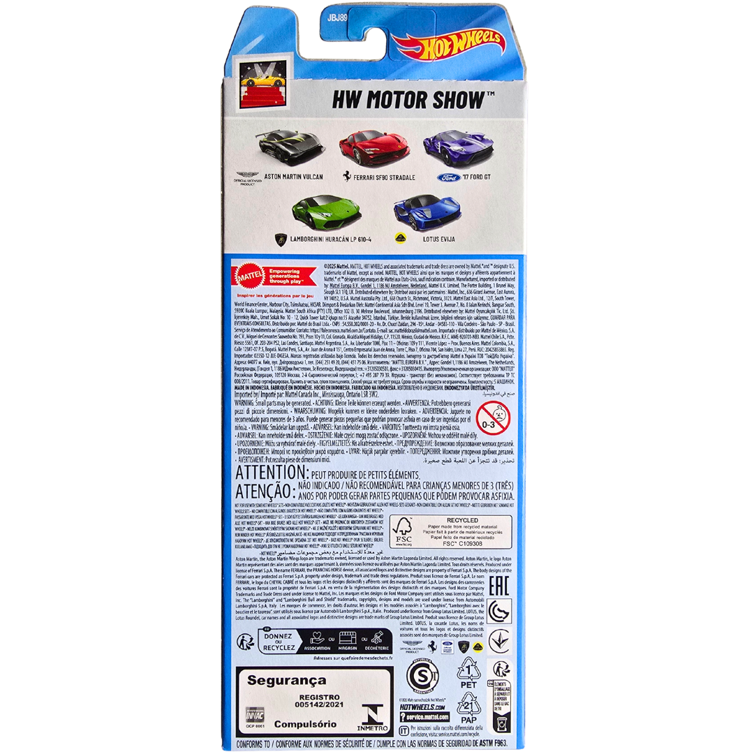 Hot Wheels 5 Pack - HW Motor Show