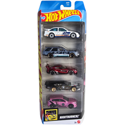 Hot Wheels 5 Pack - Nightburnerz