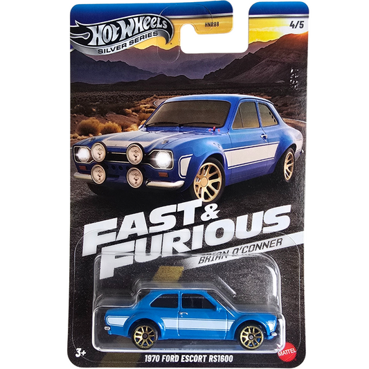 Hot Wheels (Fast & Furious - Brian O' Conner) - 1970 Ford Escort RS1600