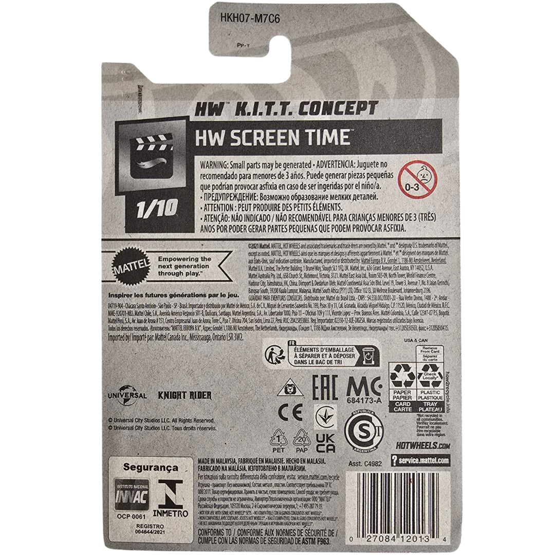 Hot Wheels (Knight Rider)- HW K.I.T.T. Concept