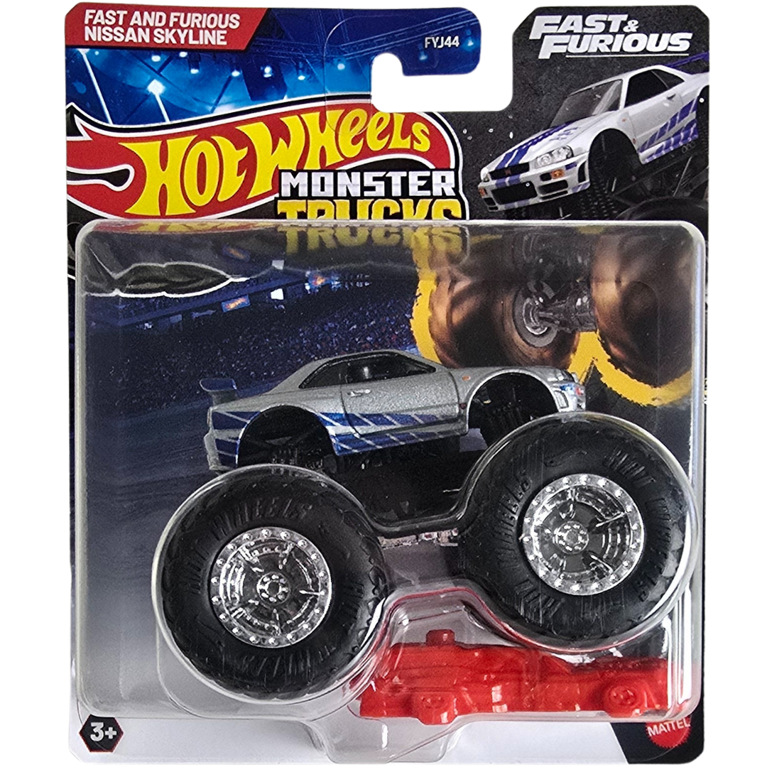 Hot Wheels Monster Trucks - Nissan Skyline (Fast & Furious)