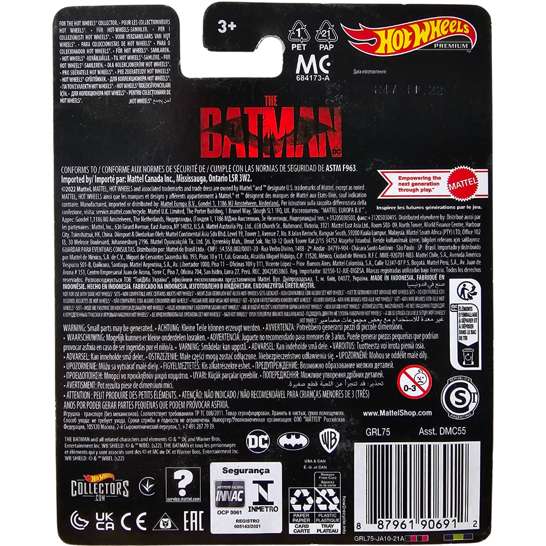 Hot Wheels Premium - Batmobile (The Batman)
