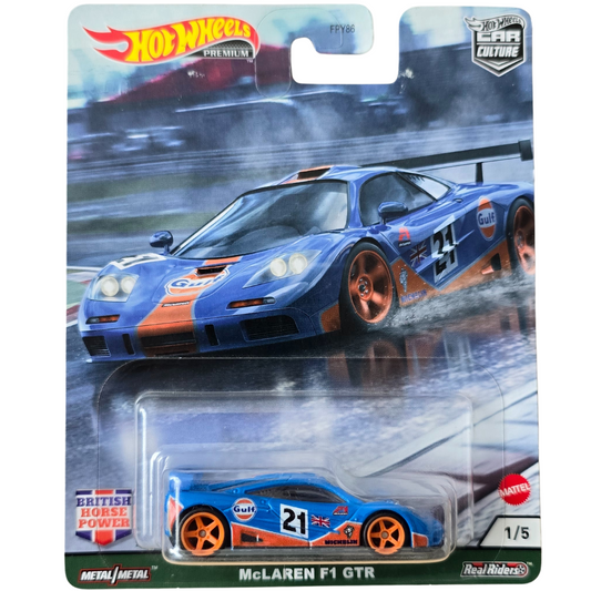 Hot Wheels Premium - McLaren F1 GTR (Gulf)