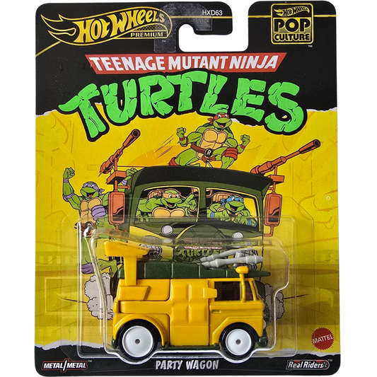 Hot Wheels Premium - Party Wagon (Teenage Mutant Ninja Turtles)