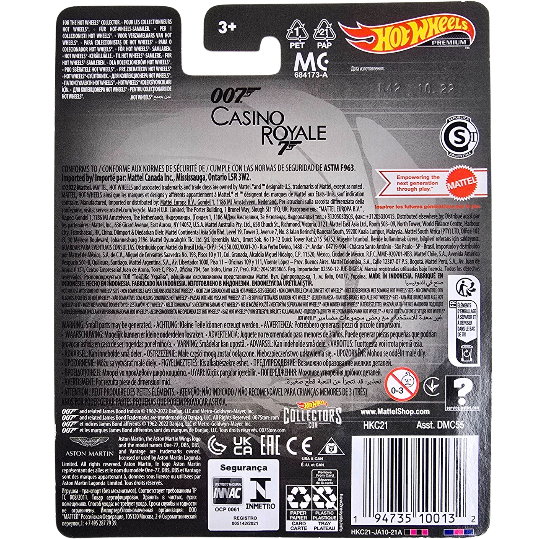 Hot Wheels Premium (007 - Casino Royale) - Aston Martin DBS