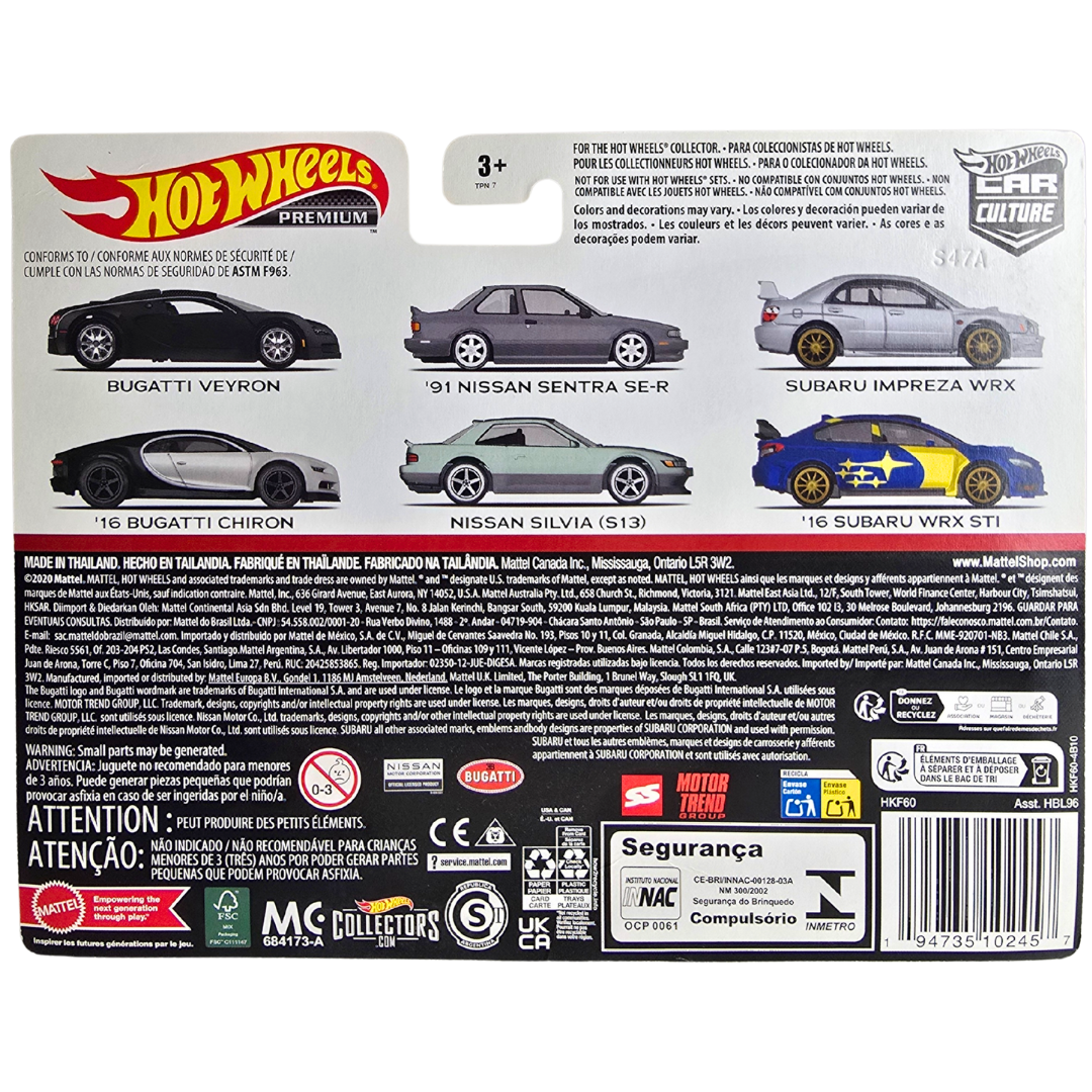 Hot Wheels Premium 2 Pack - Subaru Impreza WRX - '16 Subaru WRX STI