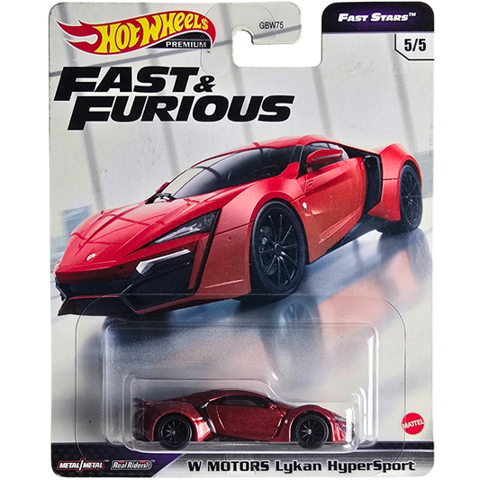 Hot Wheels Premium (Fast & Furious - Fast Stars) - W Motors Lykan Hypersport