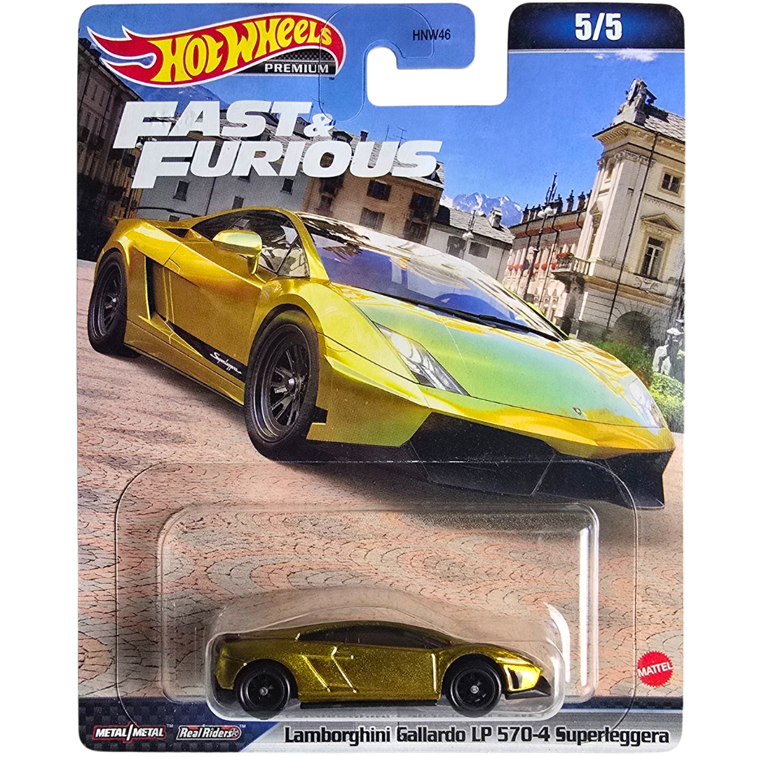 Hot Wheels Premium (Fast & Furious) - Lamborghini Gallardo LP 570-4 Superleggera