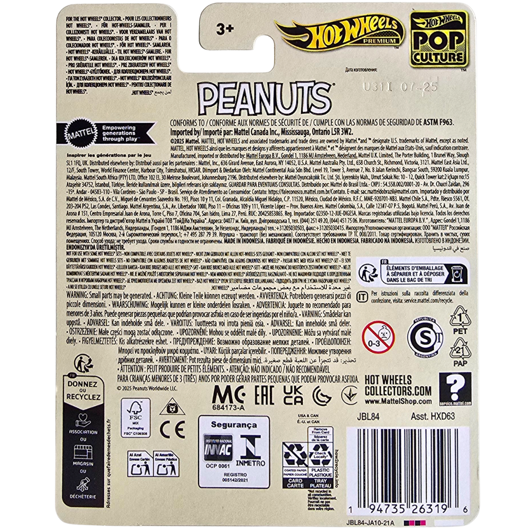 Hot Wheels Premium (Peanuts) - Snoopy