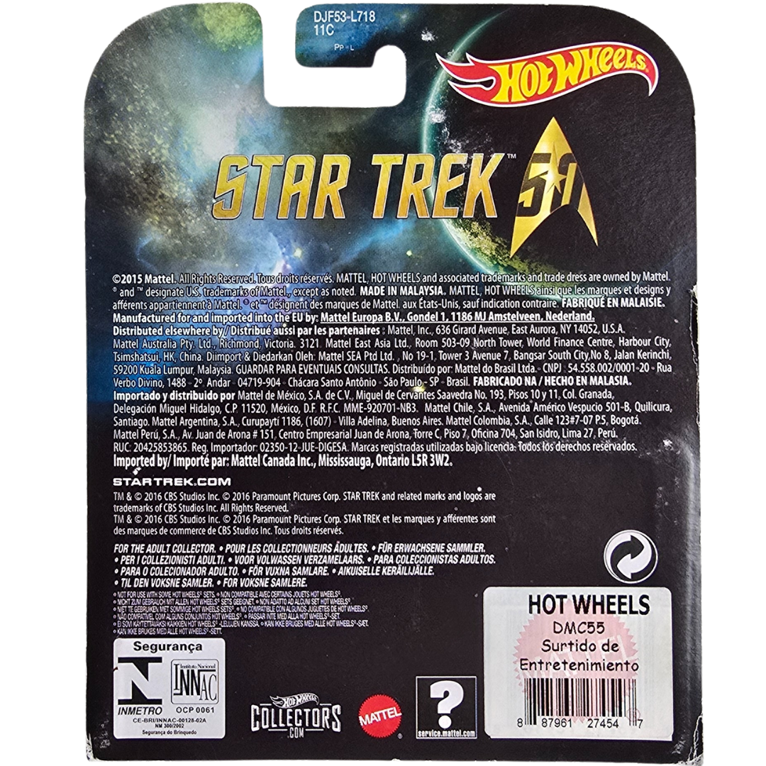 Hot Wheels Retro (Star Trek) - U.S.S. Enterprise NCC-1701