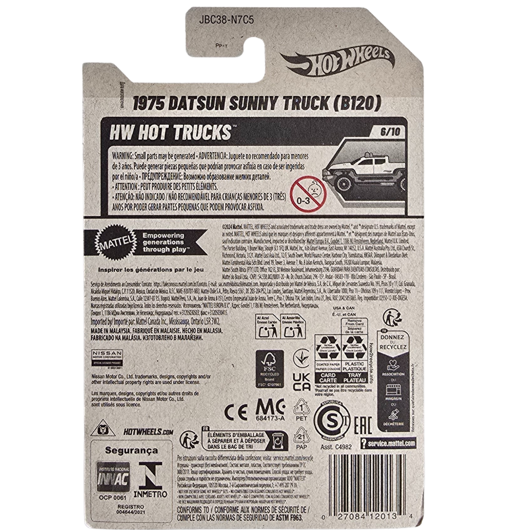 Hot Wheels - 1975 Datsun Sunny Truck (B120) (Super Treasure Hunt -STH)