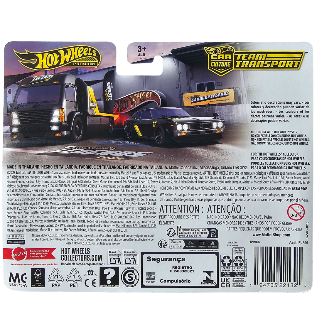 Hot Wheels Team Transport Nissan Laurel 2000 SGX Aero Lift Hot Wh Speed Castings Collector Shop