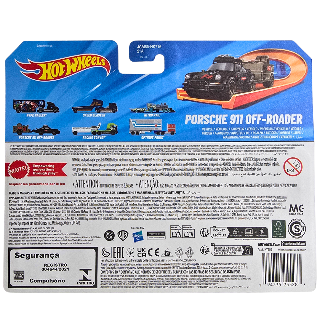 Hot Wheels Track Fleet Porsche 911 Off-Roader – 1:64 Druckguss-Modell In Tan Hot Wheels Track Fleet Porsche 911 Off-Roader – 1:64 Druckguss-Modell In Tan
