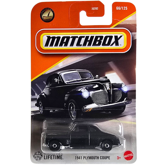 Matchbox - 1941 Plymouth Coupe (Blíster Dañado)