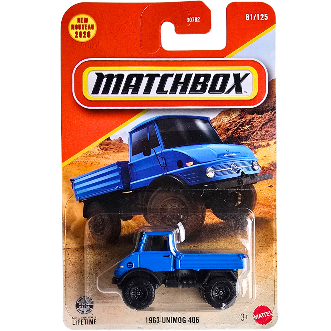 Matchbox - 1963 Unimog 406